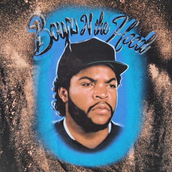 Boyz-N-The-Hood Movie Shirt XL 23x27 Bleached Black - Picture 5 of 10